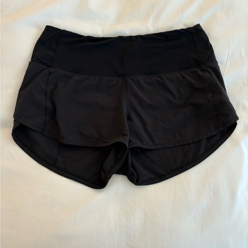 Women's Black Athletic Shorts